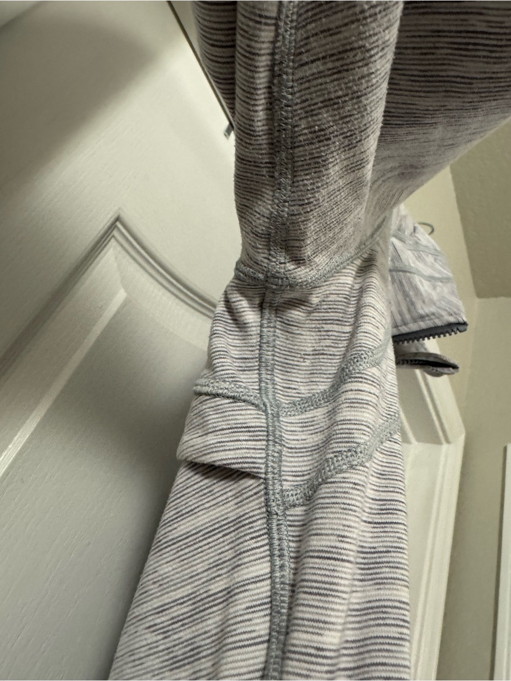 Lululemon Heathered Light Gray and White Define Jacket - Picture 10 of 16